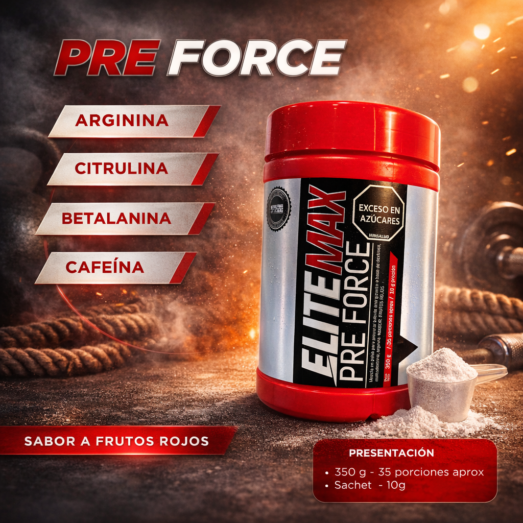 PRE ENTRENO Preforce 350G ELITEMAX