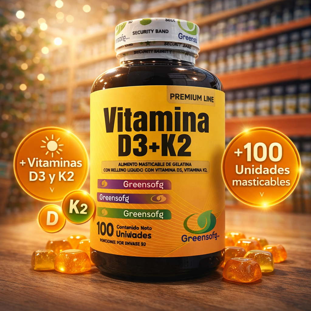 VITAMINA D3 + K2 Greensofg