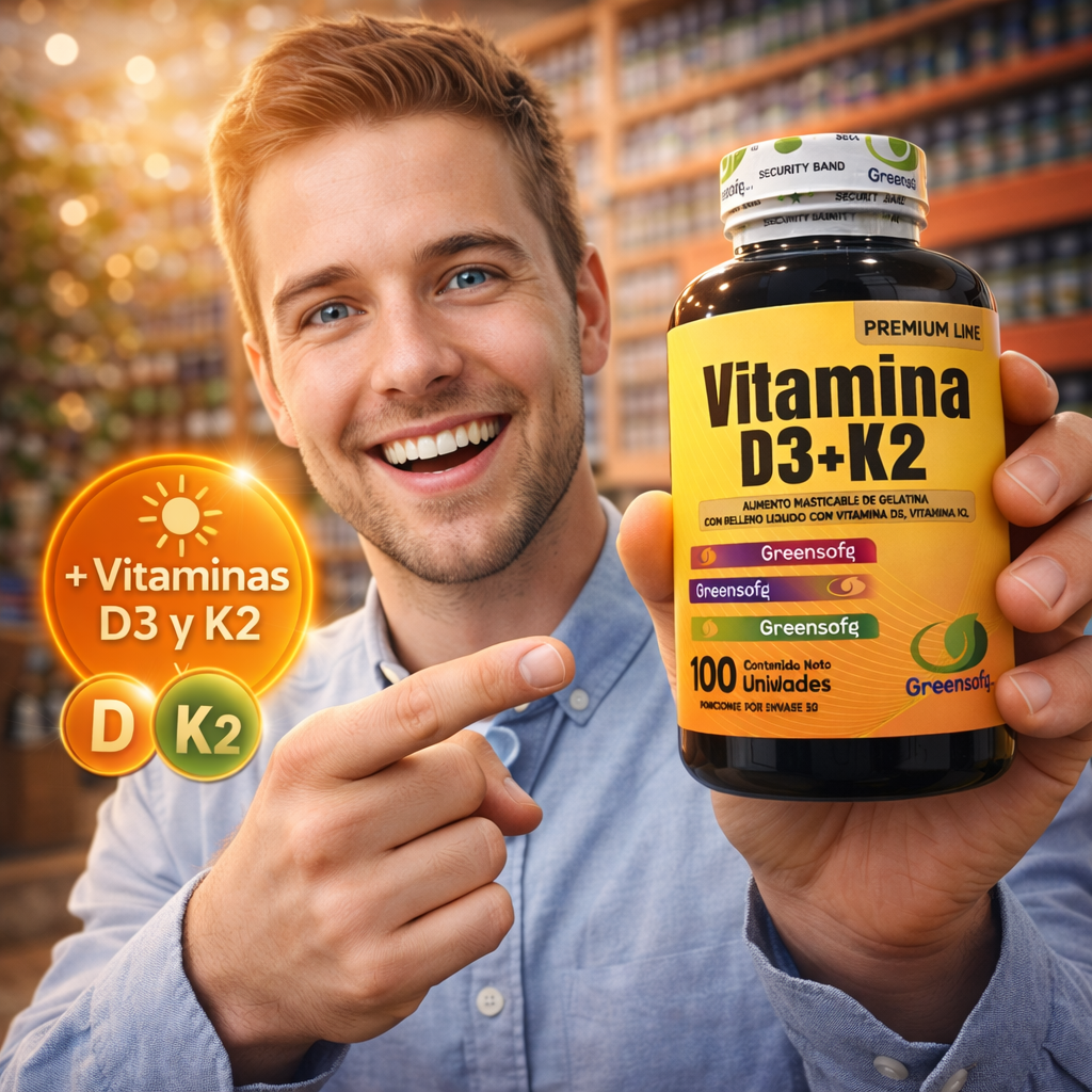 VITAMINA D3 + K2 Greensofg